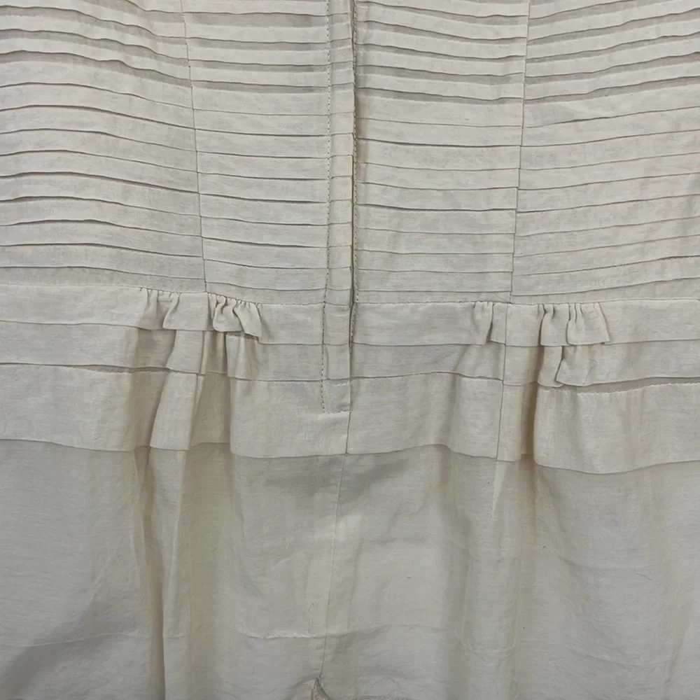 12th STREET BY CYNTHIA VINCENT sleeveless blouse layering in cream 4 - Picture 6 of 11
